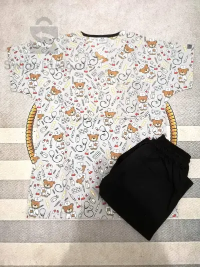 Vêtements en coton imprimé