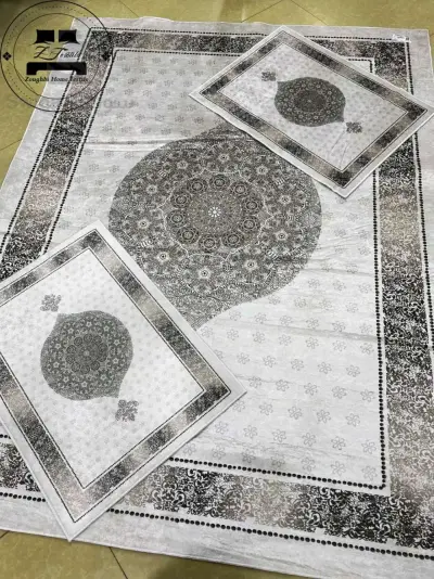 Mat + 2 bedside rugs 3piece