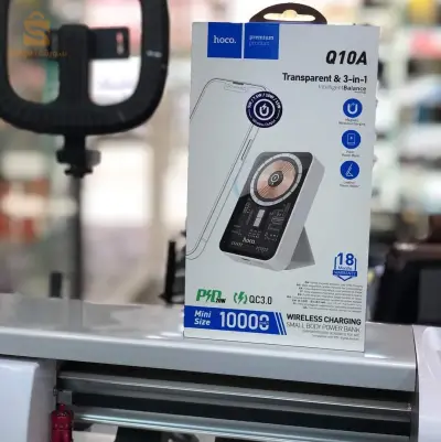 Power bank wireless charge 
hoco Q10A 
10000 mAh