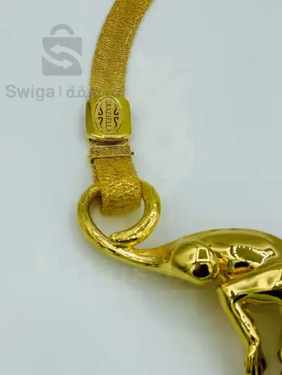 gold necklace