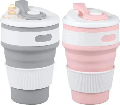 Nouvelle arrivage ✨✨✨✨
Chope silicone avec couvercle pliable