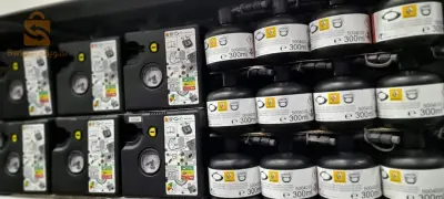 ضاغط هواء + منتج مضاد للثقب