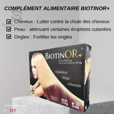 complèment alimentaire Biotinor
