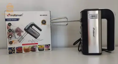 Stainless steel multismart hand mixer