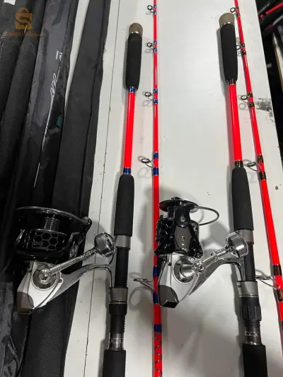 Moulinet  canne jig daiwa  (100-250g) 1.80m + moulinet seawar 7000