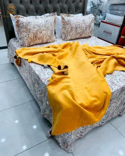 4 قطع المفرش