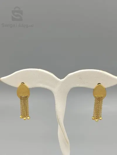 اقراط ذهب