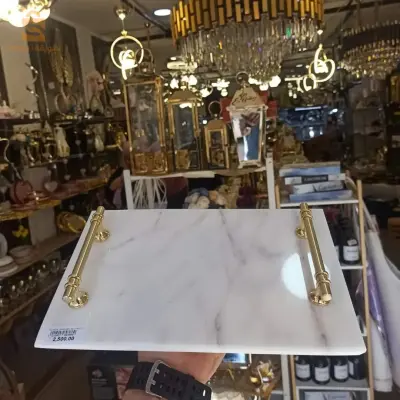 صينية رخام حقيقية