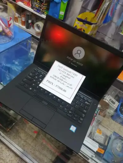 ✅ Dell latitude 7480 
10/10
✴️i5 7eme 
✴️8GB Ram 
✴️ 256 GB SS