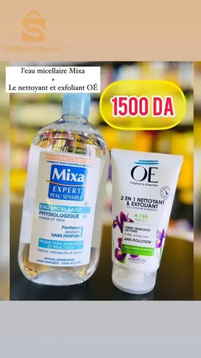 L'eau micellaire mixa
