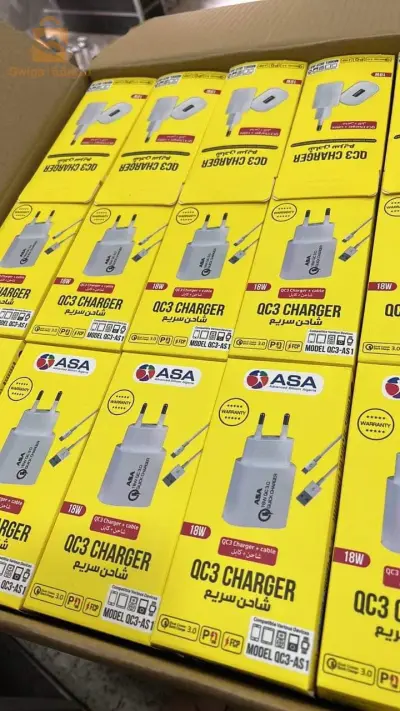 Asa qc3 FAST CHARGER AVEC CABEL