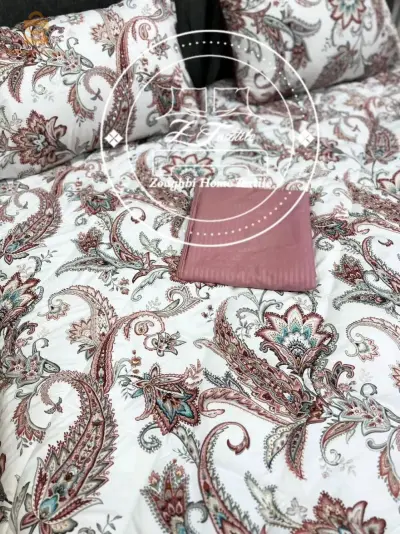 لحاف بمقعدين + غطاء + 2 غطاء وسادة