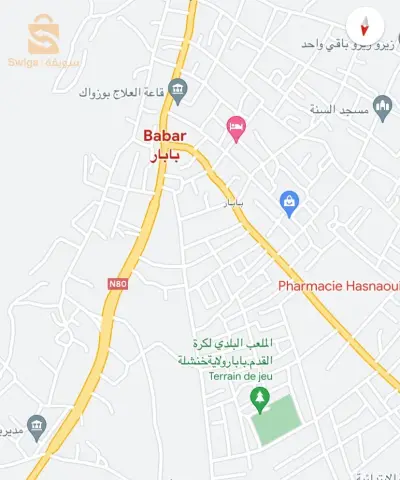 Maison F3, babar centre-ville en face la gendarmerie
