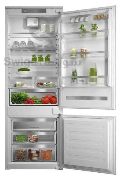WHIRLPOOL built-in fridge freezer