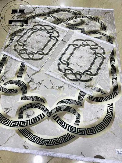Tapis + 2 descente de lit 3pièce