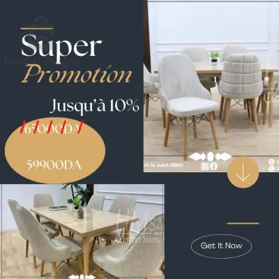 la table