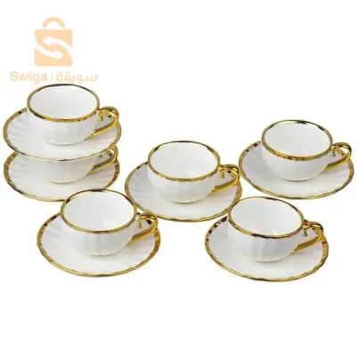 Une tasse de café et de lait