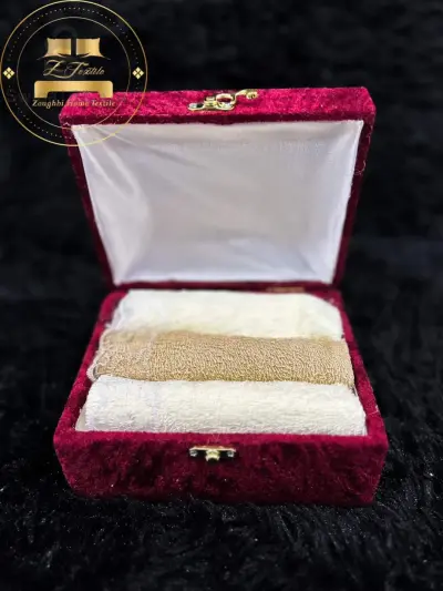 coffret  à serviettes 3 pièces