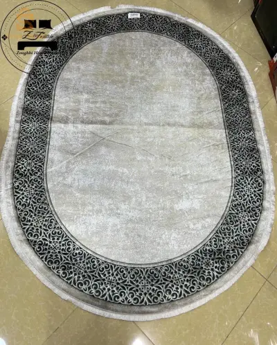 tapis ovale