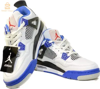 Air Jordan blue/blanc