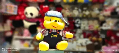 ours en peluche jaune pooh