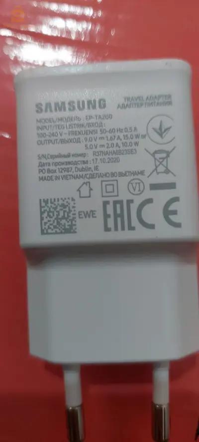 chargeure Samsung M21 originale