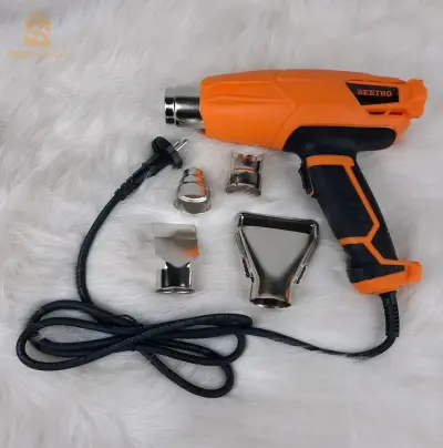 BEETRO Pistolet A Air Chaud Numérique Professionnel 2000W BE0109