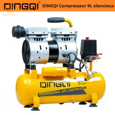 DINGQI compresseur 9L silencieux