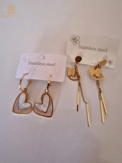 اقراط طويلة boucles