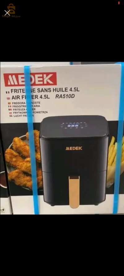 Friteuse sans huile Air Fryer 4,5L