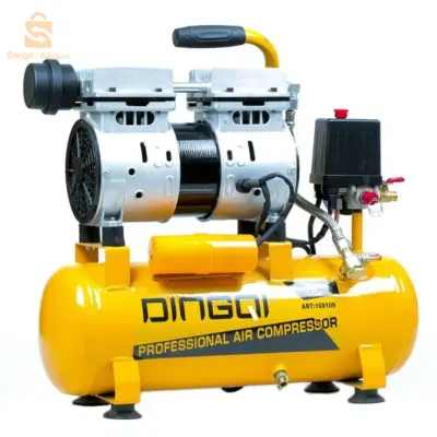 DINGQI compresseur 9L silencieux