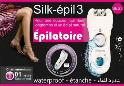 Epilatoire Robuste épil 3  3en1