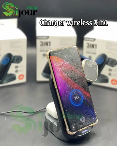 Charger wireless 3in1 15w