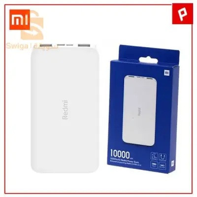 بنك الطاقة Xiaomi Redmi ثنائي المنافذ بسعة 10000 مللي أمبير في الساعة