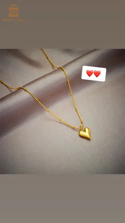 📢Collier de acier inoxydable fantaisie❤️