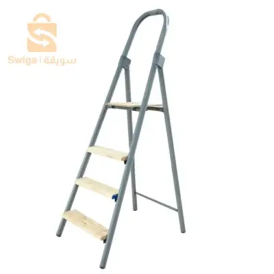 سلم 4 درجات قابل للطي بعدة وضعيات مع تصميم جد مبتكر و متين Echelle 4 Marche Multi-Position Solide Et De Haute Qualité