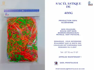 Sac lastique de 400 g