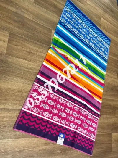 serviettes de plage