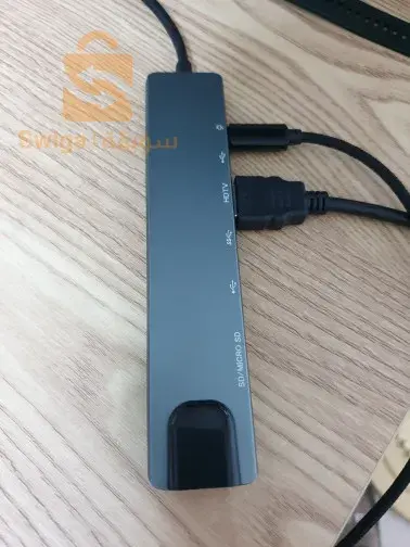 adaptateur type c 8 in 1 rj45 HDMI