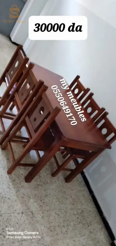 #طاولات #طاولات_المطبخ #table_de_cuisine
 طاولة المطبخ عمل متقن من الورشة ⚒️🪚 الى الزبون