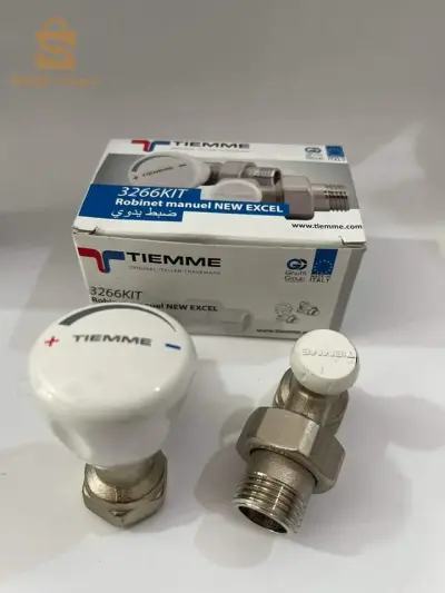 Robinet radiateur manuel TIEMME