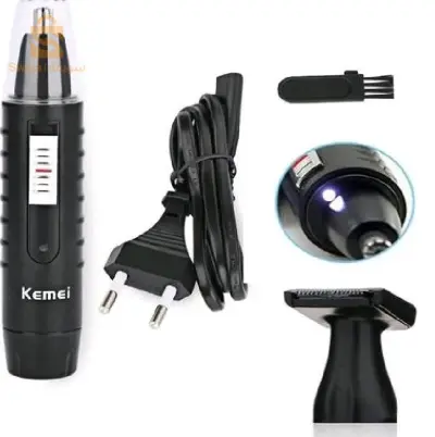 Kemei Km 9688 حلاقة شعر الأنف والأذن