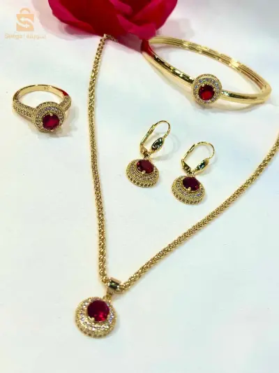 parure plaké Or