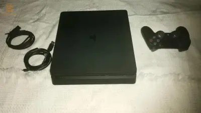 بلاي 4 سليم غير مفلاشي معا دراع تحكم اصلي و مساحة 500GB