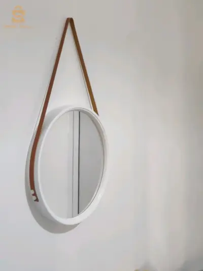 miroir mural rond