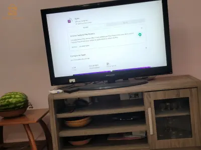 Tv box 4GB/64GB / télécommande et clavier sans fil inclus