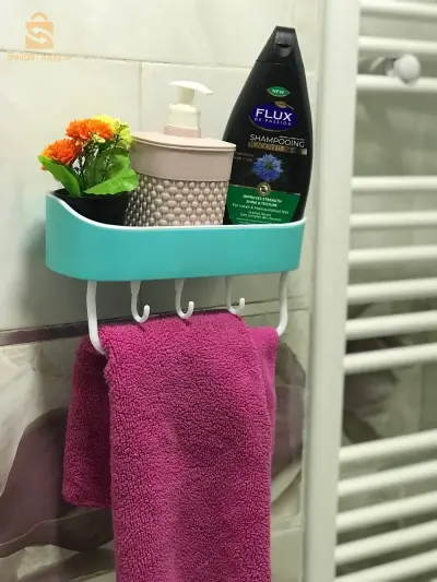 حامل الاغراض للحمام والمطبخ 🛁🧴