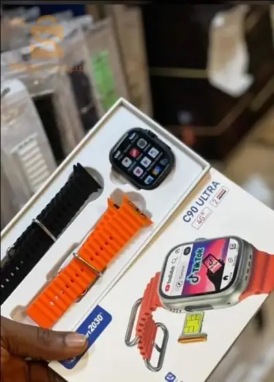 ساعة ذكية اندرويد  4Gشريحة اتصال  ويفي بلاي ستور s8 ultra
