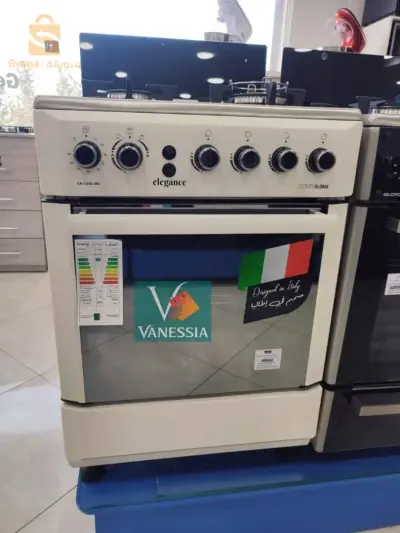 Cuisinière plaque chauffante de la marque géant
🔴 disponible en beige claire et en Inox 
✅ Garantie 24 mois