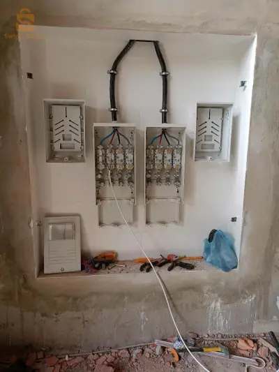 Rallonge électrique dans l'immeuble